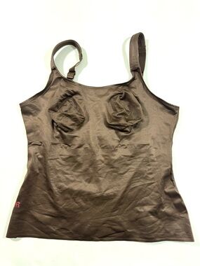 Ruby Ribbon Shaping Tank Top Brown Slimming